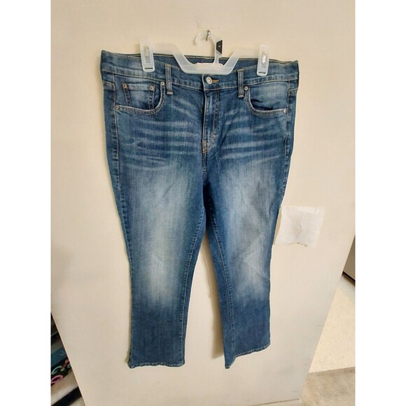 Women's Levi's 515 Boot Cut Blue Denim Jeans Size 14 M - Picture 1 of 10